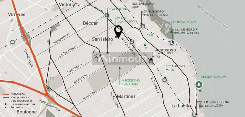 Departamento en Venta en San Isidro, G.B.A. Zona Norte