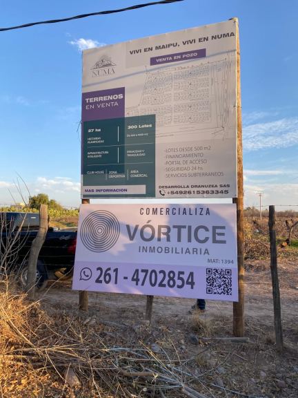 Lote en Venta en Maipu, Mendoza