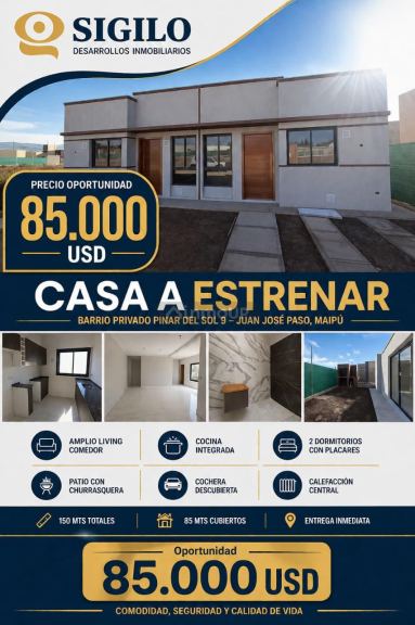 Casa en Venta en Maipu, Mendoza