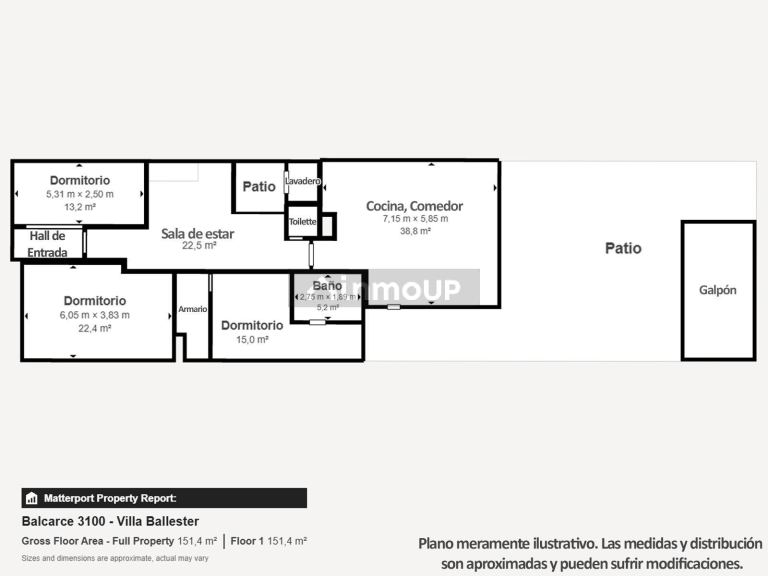 Casa en Venta en General San Martin, G.B.A. Zona Norte