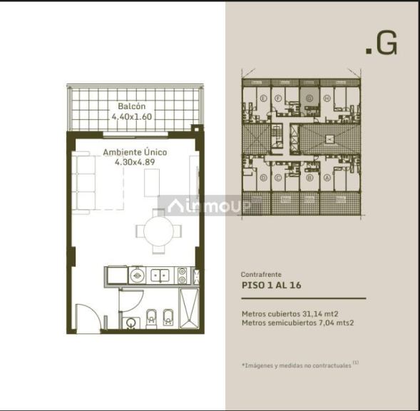 Departamento en Venta en Tres de Febrero, G.B.A. Zona Oeste