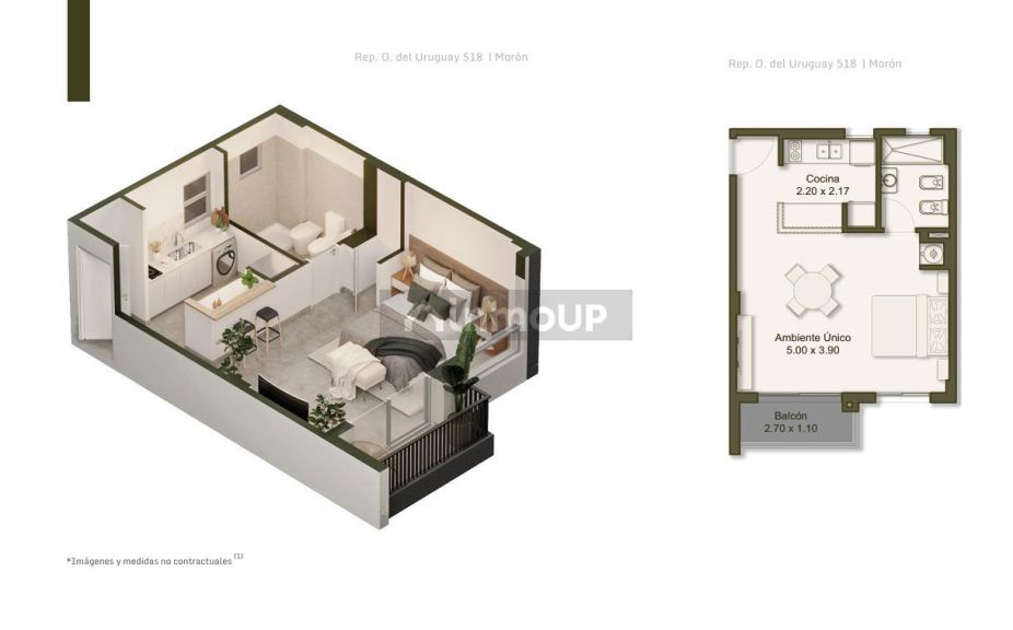 Departamento en Venta en Moron, G.B.A. Zona Oeste