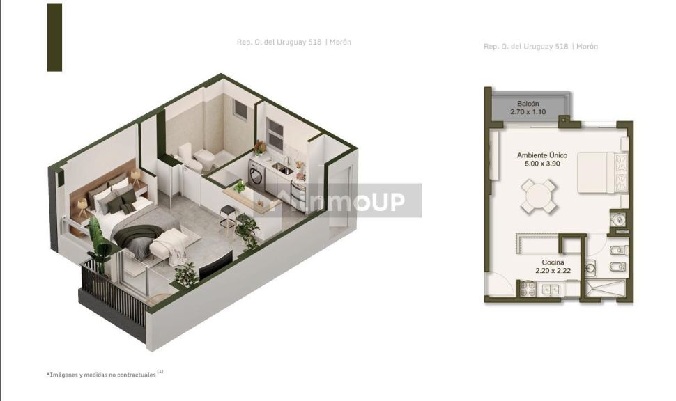 Departamento en Venta en Moron, G.B.A. Zona Oeste