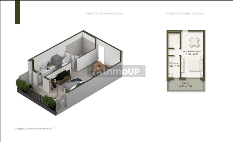 Departamento en Venta en Tres de Febrero, G.B.A. Zona Oeste