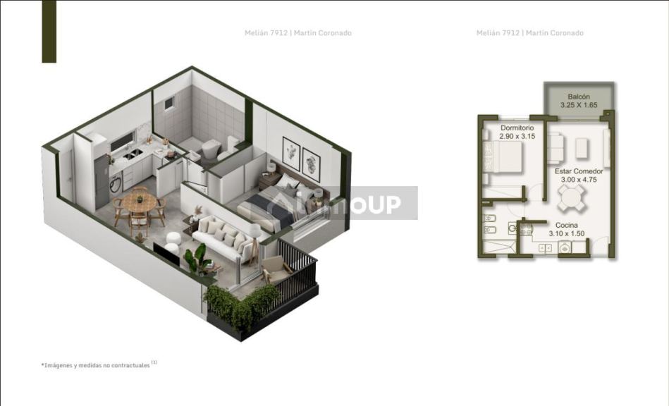 Departamento en Venta en Tres de Febrero, G.B.A. Zona Oeste