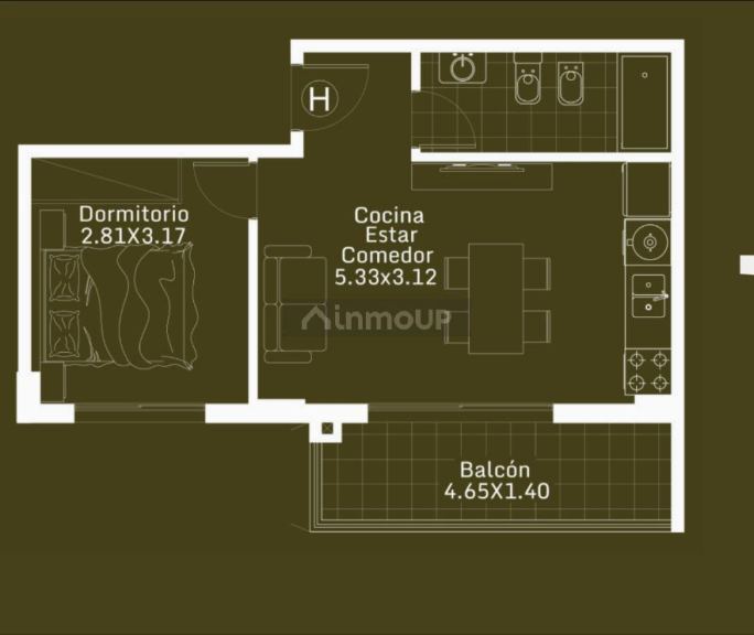Departamento en Venta en Tres de Febrero, G.B.A. Zona Oeste