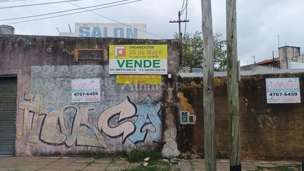 Terreno en Venta en General San Martin, G.B.A. Zona Norte