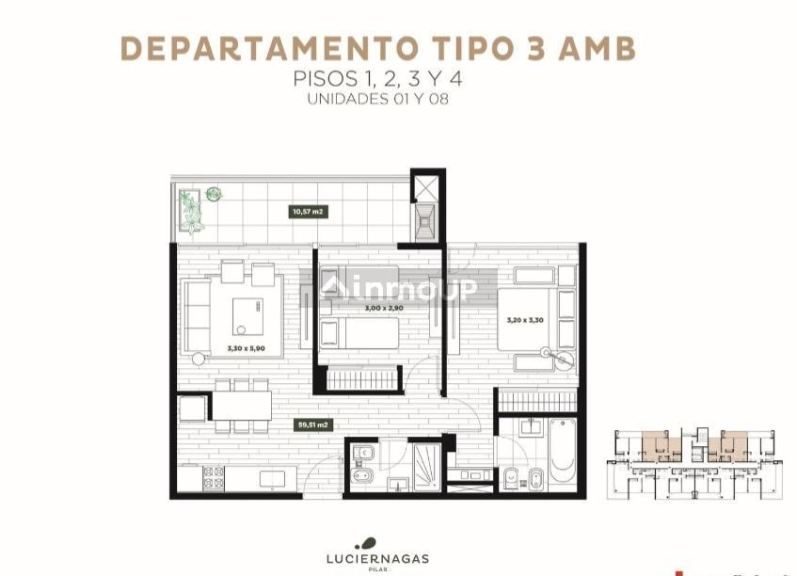 Departamento en Venta en Pilar, G.B.A. Zona Norte