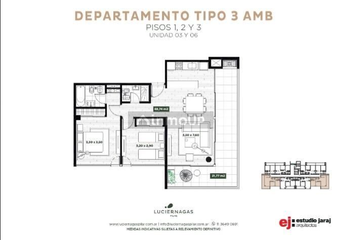 Departamento en Venta en Pilar, G.B.A. Zona Norte