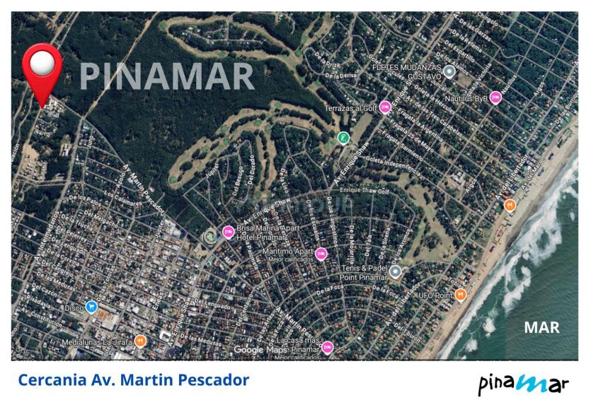 Terreno en Venta en Pinamar, Buenos Aires Costa Atlantica