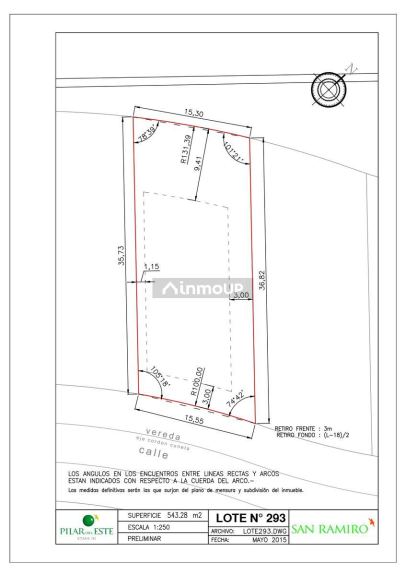 Terreno en Venta en Pilar, G.B.A. Zona Norte