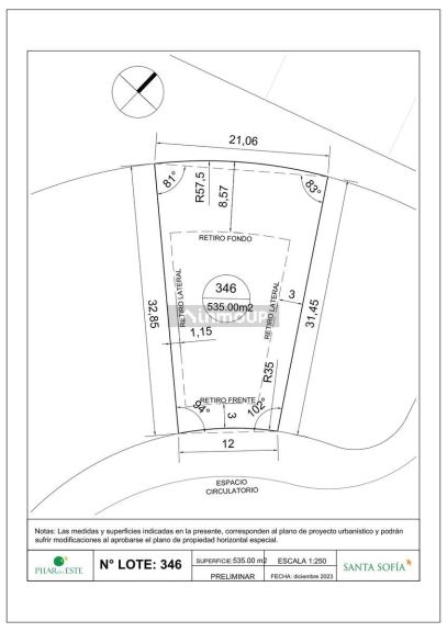 Terreno en Venta en Pilar, G.B.A. Zona Norte