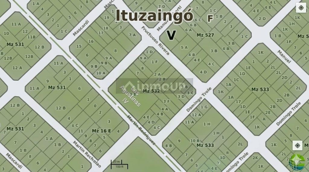 Terreno en Venta en Ituzaingo, G.B.A. Zona Oeste