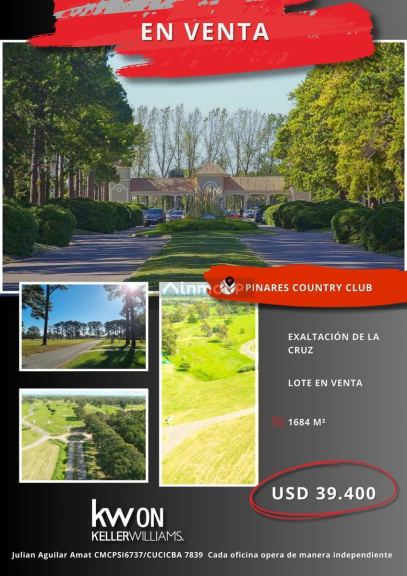 Terreno en Venta en Exaltacion de la Cruz, G.B.A. Zona Norte