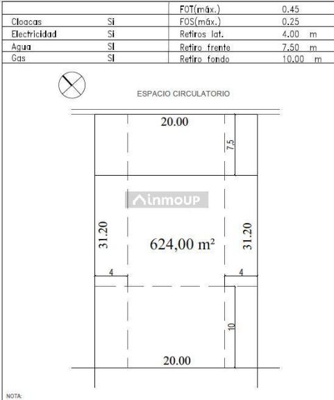 Terreno en Venta en Ezeiza, G.B.A. Zona Sur