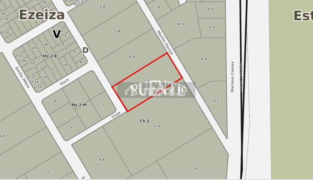 Terreno en Venta en Ezeiza, G.B.A. Zona Sur