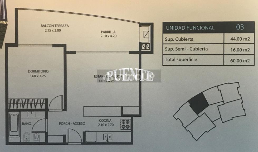 Departamento en Venta en Ezeiza, G.B.A. Zona Sur