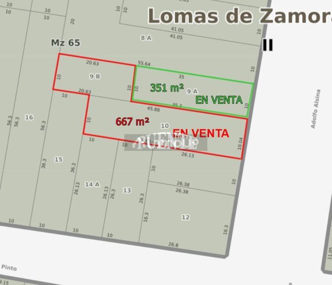 Terreno en Venta en Lomas de Zamora, G.B.A. Zona Sur