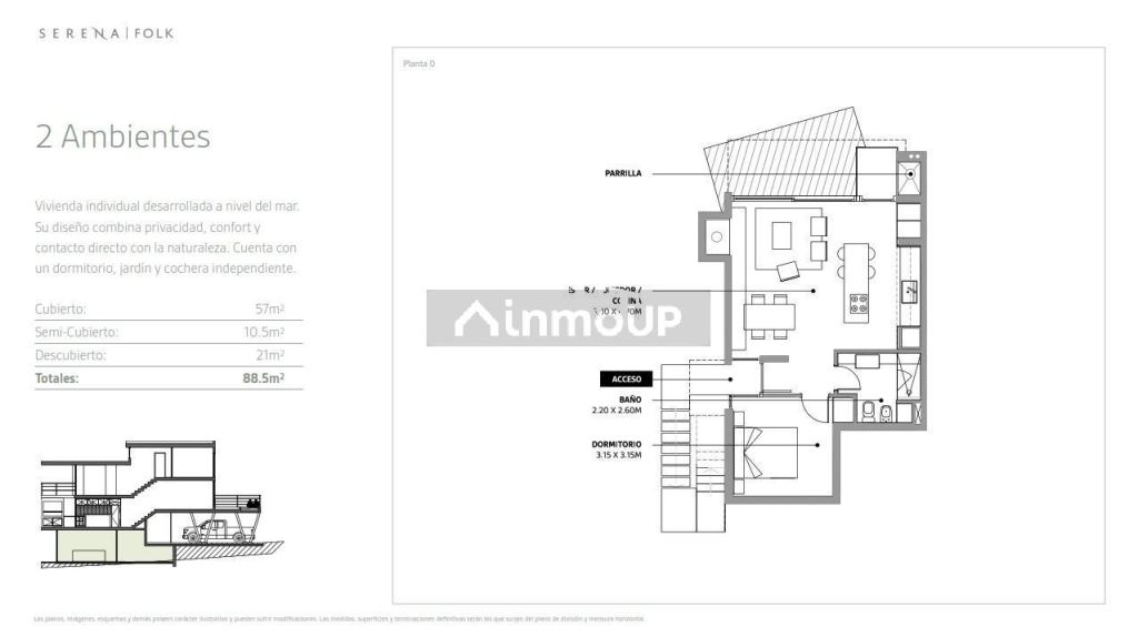 Departamento en Venta en Pinamar, Buenos Aires Costa Atlantica