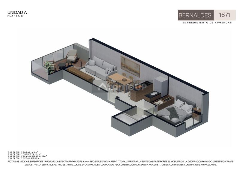 Departamento en Venta en Monte Castro, Capital Federal - USD 77.000 | Inmoup - 3