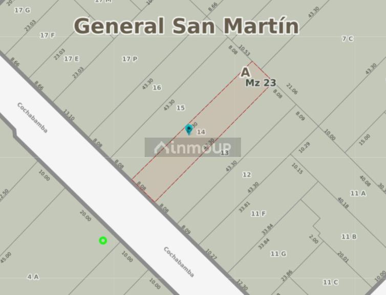 Terreno en Venta en General San Martin, G.B.A. Zona Norte