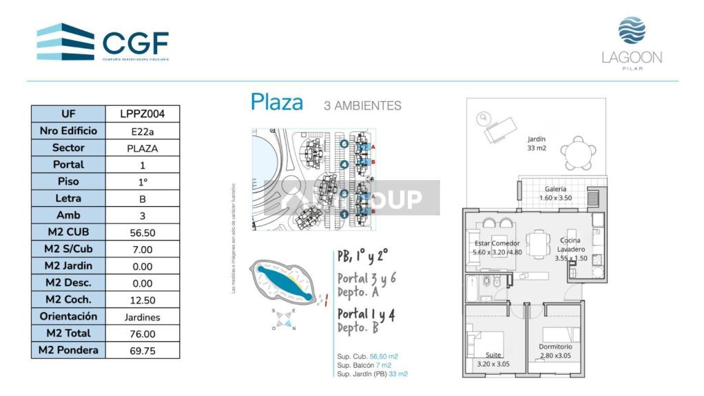 Departamento en Venta en Pilar, G.B.A. Zona Norte