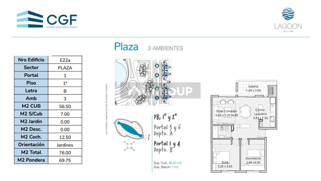 Departamento en Venta en Pilar, G.B.A. Zona Norte