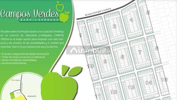 Terreno en Venta en Colon, Cordoba