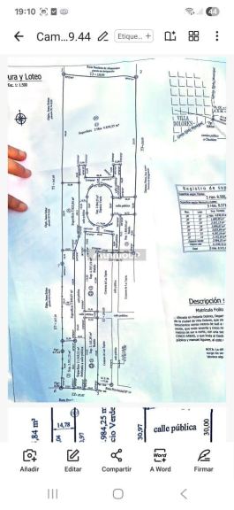 Terreno en Venta en San Javier, Cordoba