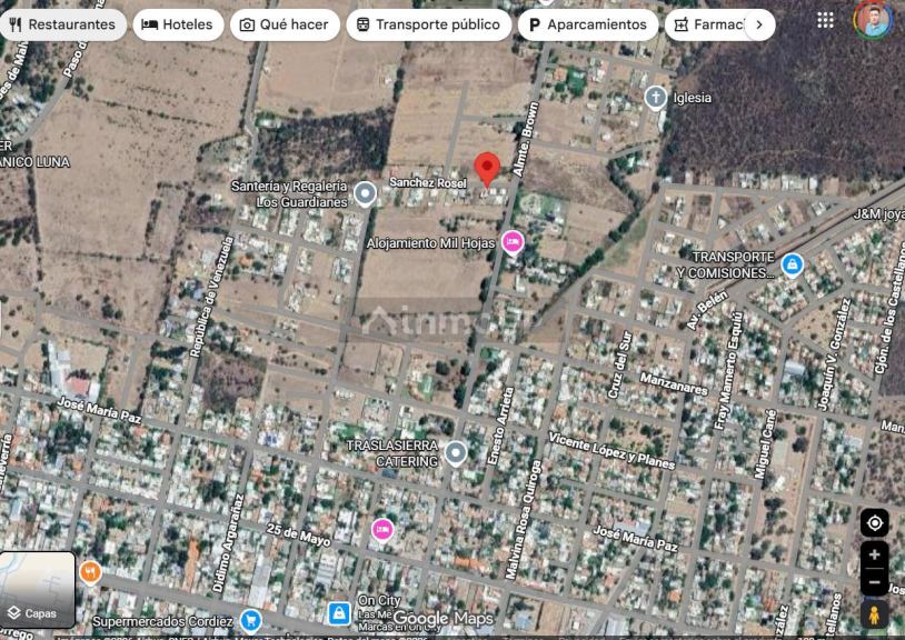Casa en Venta en San Javier, Cordoba