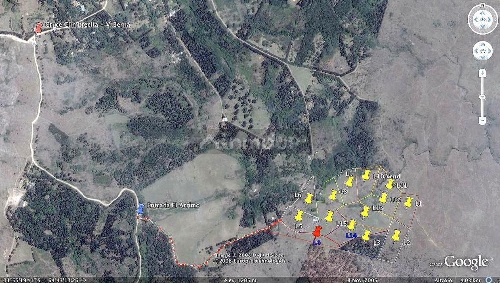 Terreno en Venta en Calamuchita, Cordoba