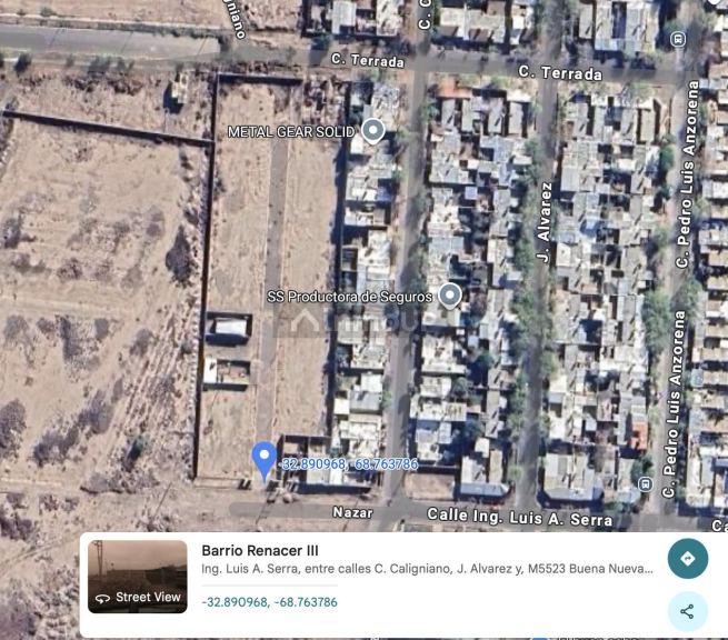 Terreno en Venta en Guaymallen, Mendoza