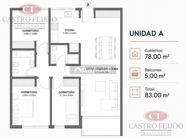 Departamento en Venta en Vicente Lopez, G.B.A. Zona Norte