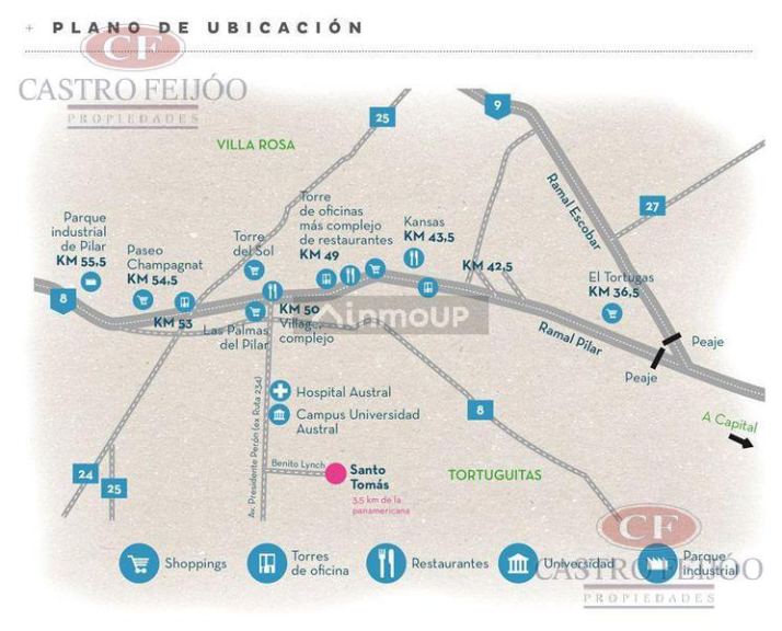 Terreno en Venta en Pilar, G.B.A. Zona Norte