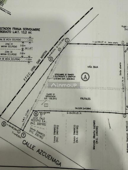 Lote en Venta en Maipu, Mendoza