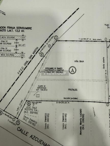 Lote en Venta en Maipu, Mendoza