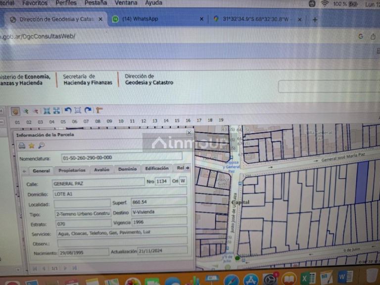 Lote en Venta en Rivadavia, San Juan