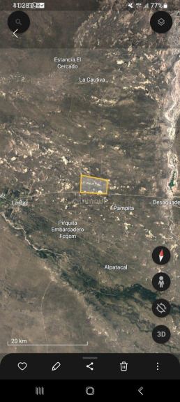 Campo en Venta en La Paz, Mendoza