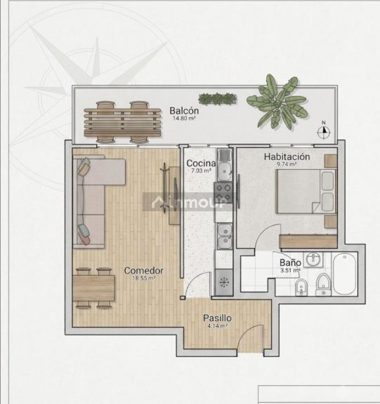 Departamento en Alquiler en Tigre, G.B.A. Zona Norte