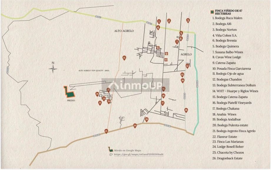 Terreno en Venta en Lujan de Cuyo, Mendoza