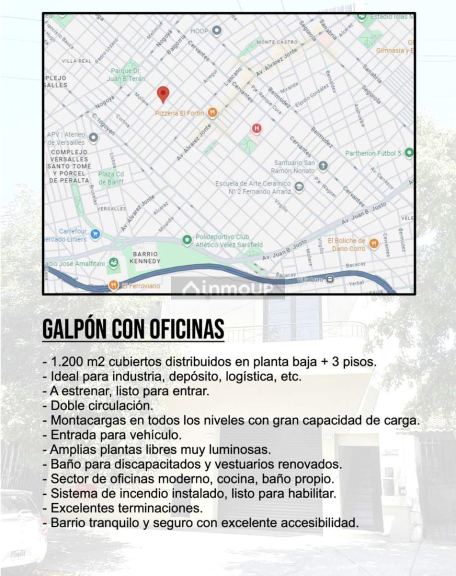 Galpon en Alquiler en Monte Castro, Capital Federal