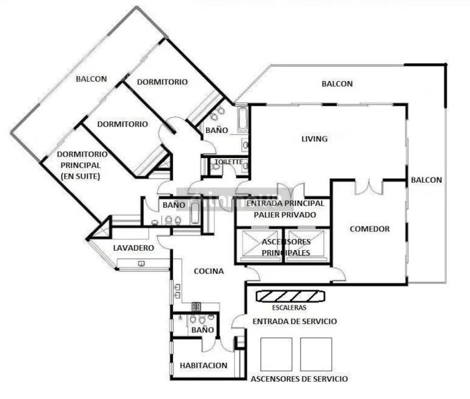 Departamento en Alquiler en Recoleta, Capital Federal