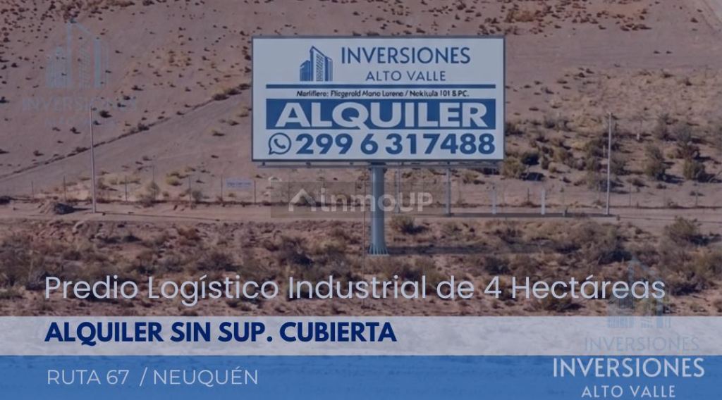 Terreno en Alquiler en Confluencia, Neuquen