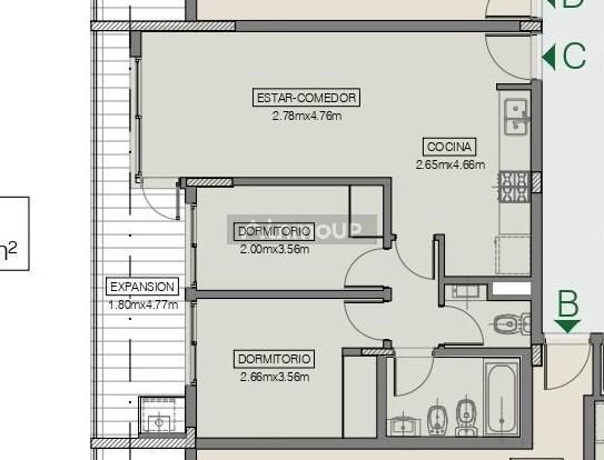 Departamento en Venta en Funes, Santa Fe