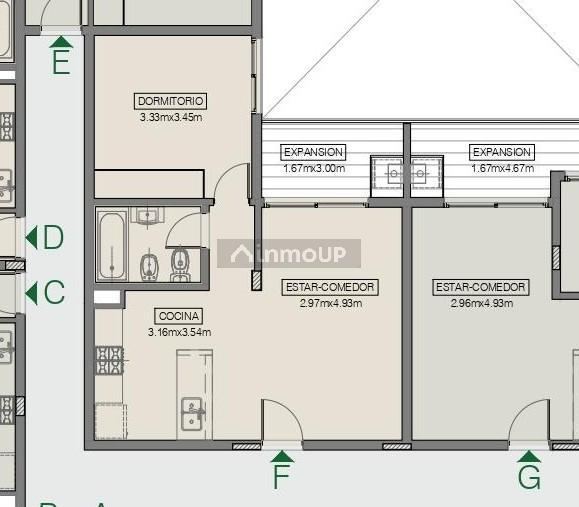 Departamento en Venta en Funes, Santa Fe