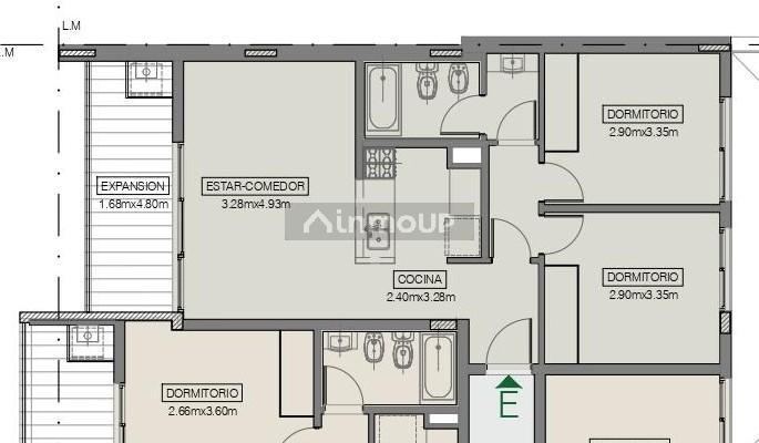 Departamento en Venta en Funes, Santa Fe