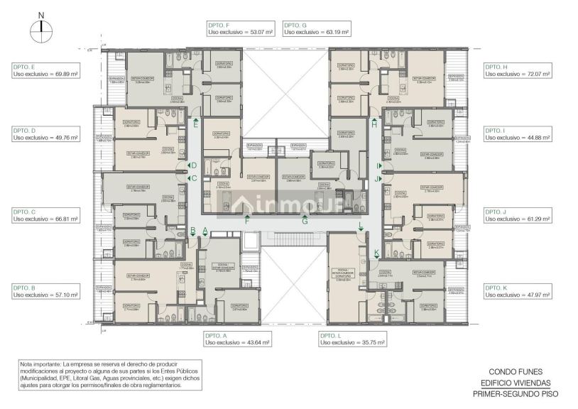 Departamento en Venta en Funes, Santa Fe