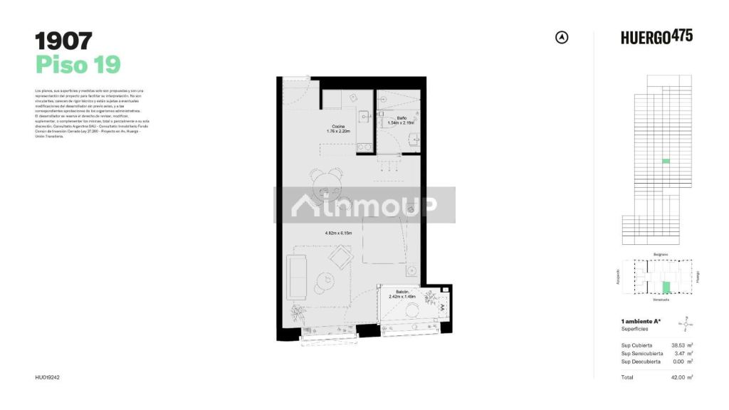 Departamento en Alquiler en Puerto Madero, Capital Federal