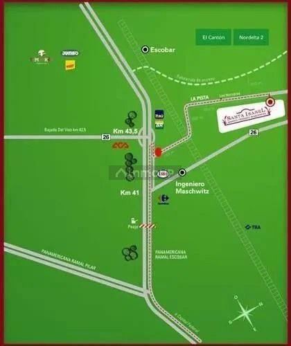 Terreno en Venta en Escobar, G.B.A. Zona Norte