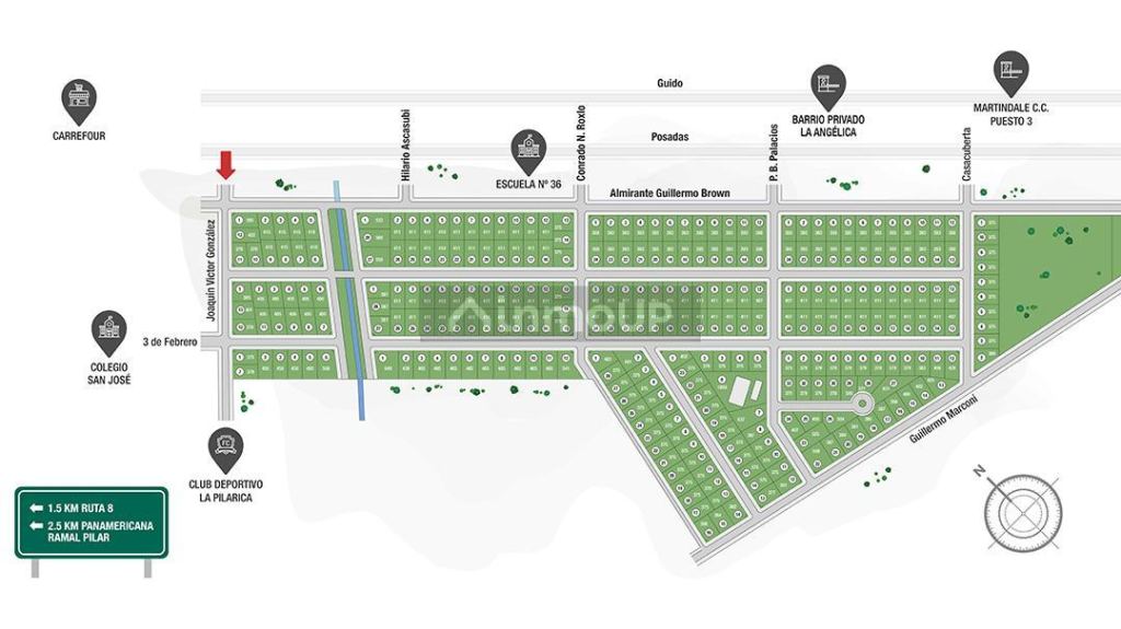 Terreno en Venta en Pilar, G.B.A. Zona Norte